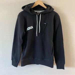 Hoka One One Hoodie Mens Small Black Pullover M Hoodie 1110315 Athletic Running